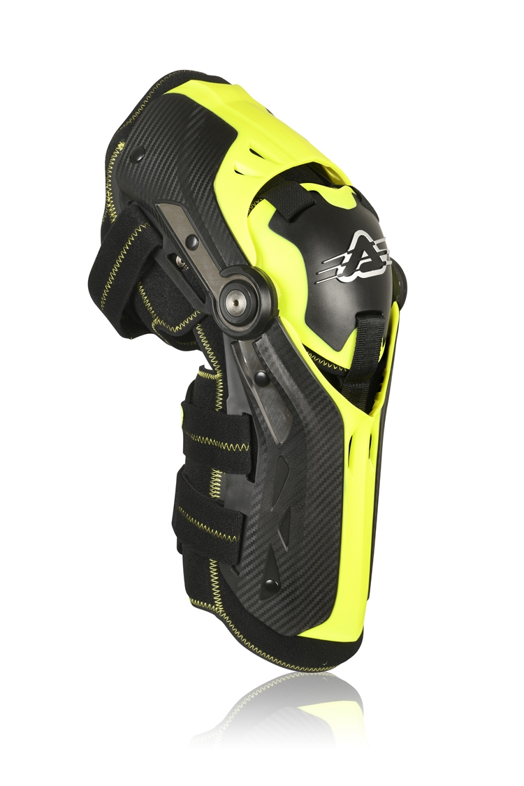 RODILLERAS ACERBIS GORILLA NEGRO AMARILLO